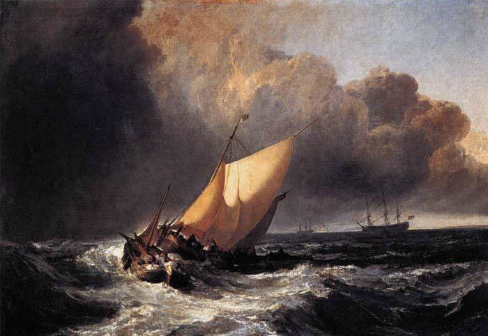 Joseph Mallord William Turner Dutch Boats in a Gale